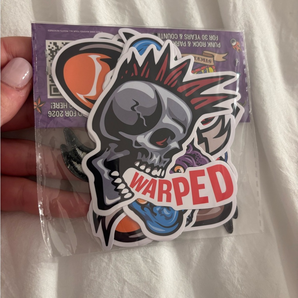 Vans Warped Tour Sticker Pack